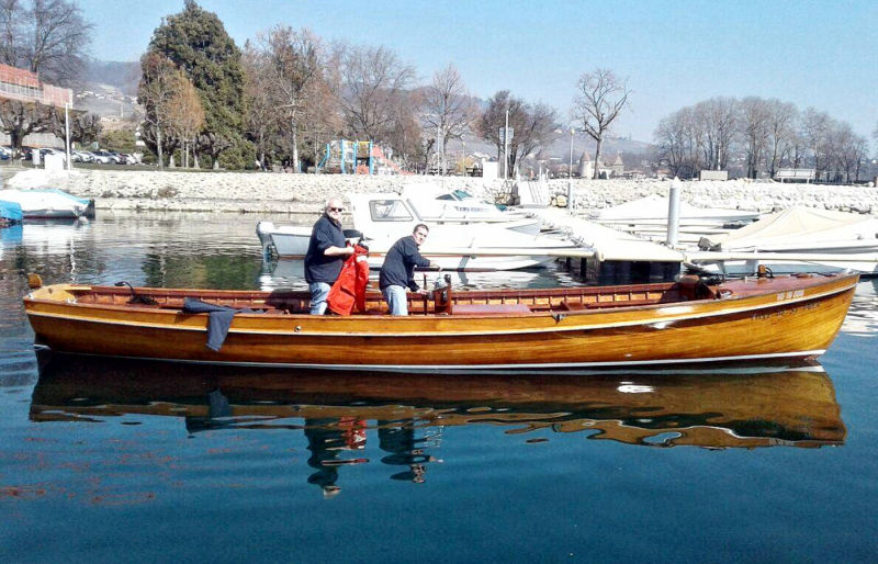 bateau coque en bois