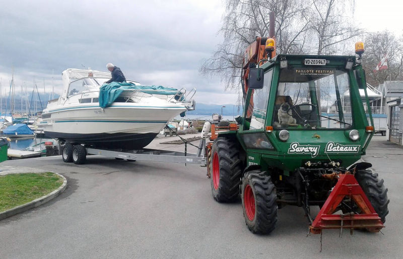 Tracteur de remorquage